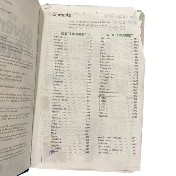NIV Adventure Bible For Kids Paperback - Picture 3 of 5